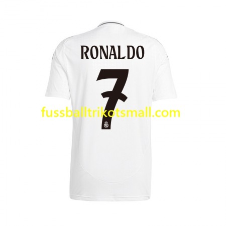 Fußballtrikots Real Madrid Cristiano Ronaldo 7 2024-2025 Kurzarm Heimtrikotsatz kaufen